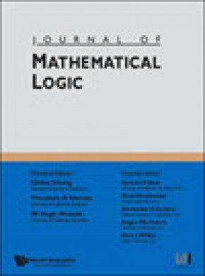 Journal Of Mathematical Logic期刊
