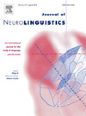Journal Of Neurolinguistics期刊