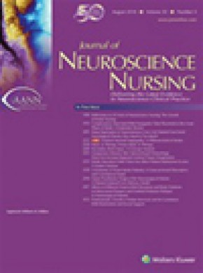 Journal Of Neuroscience Nursing期刊