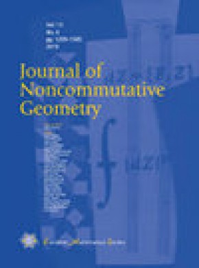Journal Of Noncommutative Geometry期刊