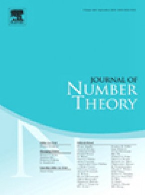 Journal Of Number Theory期刊