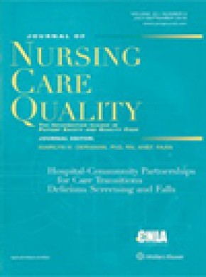 Journal Of Nursing Care Quality期刊