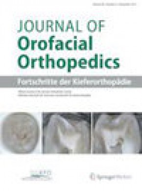 Journal Of Orofacial Orthopedics-fortschritte Der Kieferorthopadie期刊