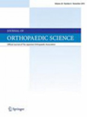 Journal Of Orthopaedic Science期刊