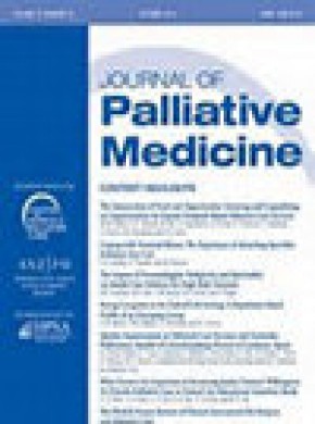Journal Of Palliative Medicine期刊