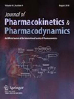 Journal Of Pharmacokinetics And Pharmacodynamics期刊