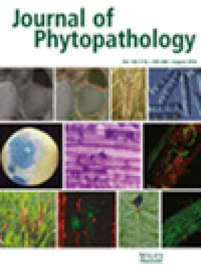 Journal Of Phytopathology期刊