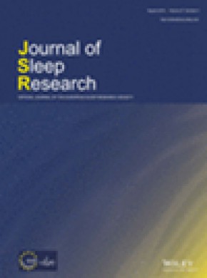 Journal Of Sleep Research期刊