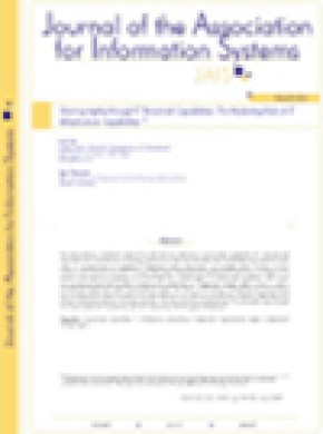 Journal Of The Association For Information Systems期刊