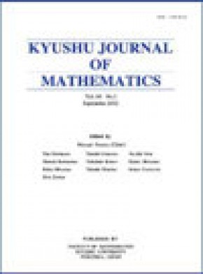 Kyushu Journal Of Mathematics期刊