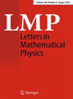 Letters In Mathematical Physics期刊