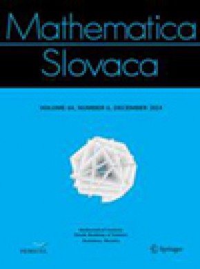Mathematica Slovaca期刊