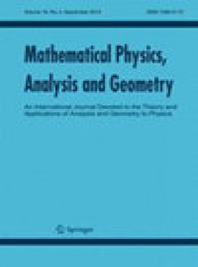 Mathematical Physics Analysis And Geometry期刊