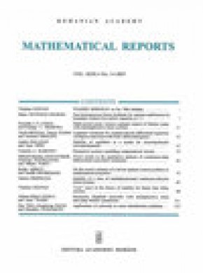 Mathematical Reports期刊