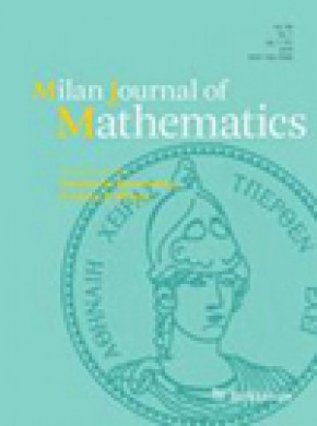 Milan Journal Of Mathematics期刊