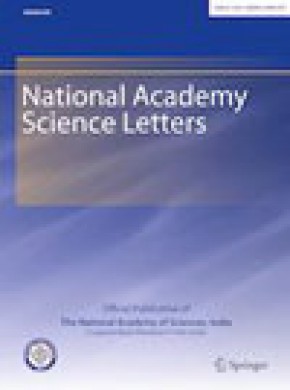 National Academy Science Letters-india期刊