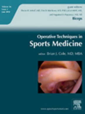 Operative Techniques In Sports Medicine期刊