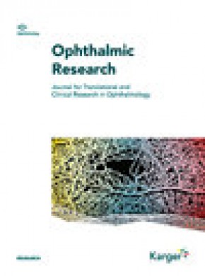 Ophthalmic Research期刊