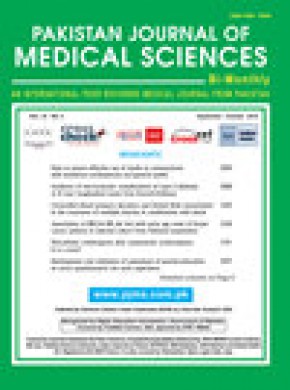 Pakistan Journal Of Medical Sciences期刊