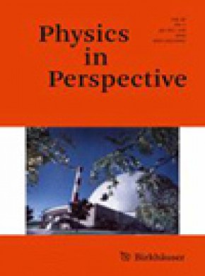 Physics In Perspective期刊