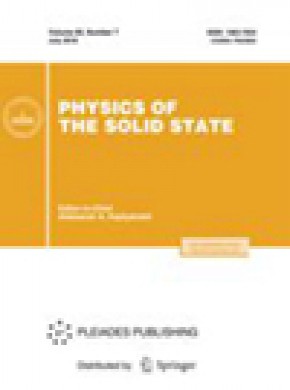 Physics Of The Solid State期刊