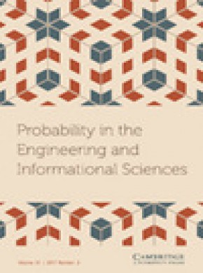Probability In The Engineering And Informational Sciences期刊