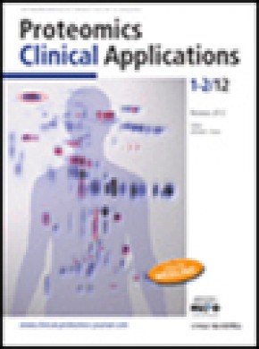 Proteomics Clinical Applications期刊