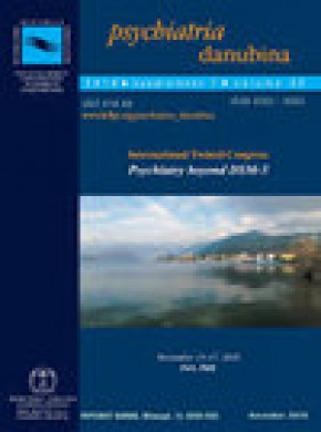 Psychiatria Danubina期刊