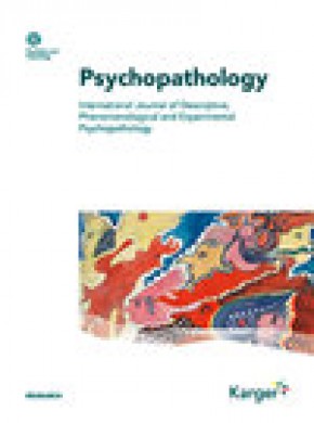 Psychopathology期刊