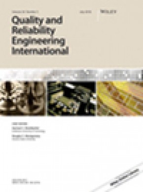 Quality And Reliability Engineering International期刊