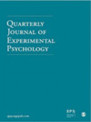 Quarterly Journal Of Experimental Psychology期刊