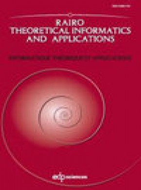 Rairo-theoretical Informatics And Applications期刊