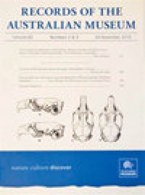Records Of The Australian Museum期刊