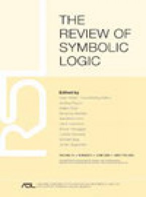 Review Of Symbolic Logic期刊