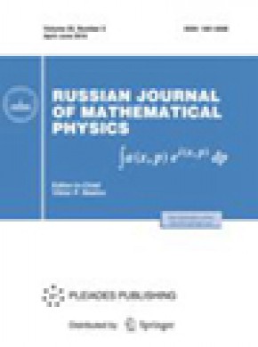 Russian Journal Of Mathematical Physics期刊