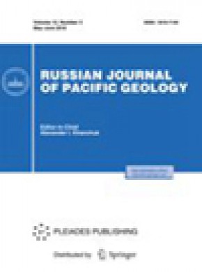 Russian Journal Of Pacific Geology期刊