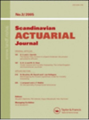 Scandinavian Actuarial Journal期刊