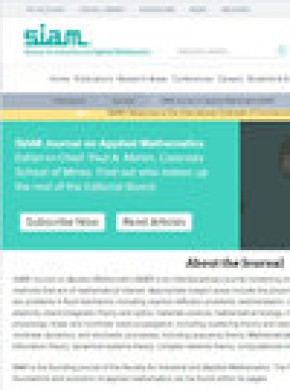 Siam Journal On Applied Mathematics期刊