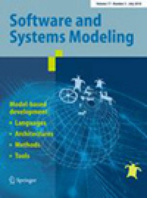 Software And Systems Modeling期刊