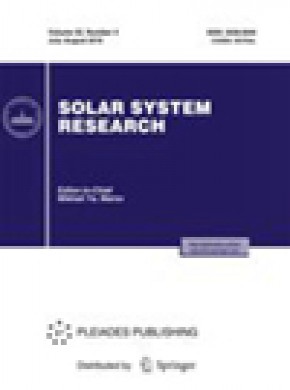 Solar System Research期刊