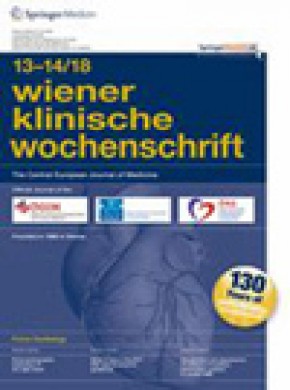 Wiener Klinische Wochenschrift期刊