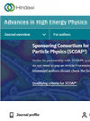 Advances In High Energy Physics期刊