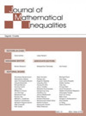 Journal Of Mathematical Inequalities期刊