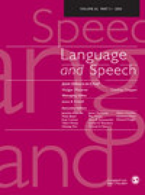 Language And Speech期刊