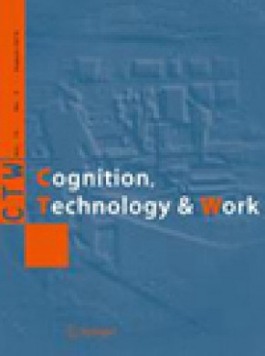 Cognition Technology & Work期刊