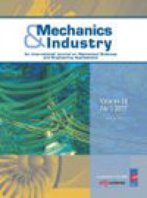 Mechanics & Industry期刊