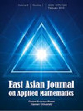East Asian Journal On Applied Mathematics期刊
