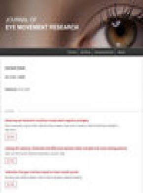 Journal Of Eye Movement Research期刊