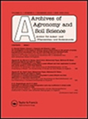 Archives Of Agronomy And Soil Science期刊