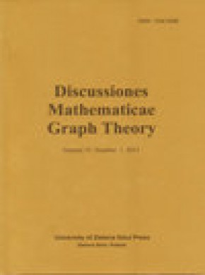 Discussiones Mathematicae Graph Theory期刊